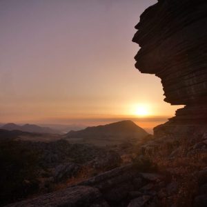 Coucher de soleil au Torcal depuis Málaga : Route des Ammonites avec apéritif local